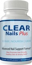 Hapus Nails Plus Pil - Advanced Unique Growth Vitamin dan Minetarin dengan Biotin - Gluten Free 60 Capsules - Rambut Lash Skin dan Nails Kekuatan Ekstra Formula Growth Booster