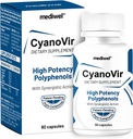 CyanoVir - Advanced Ammune Dukung Formula - Quercetin, Luteolin, Apigenin, EGCG - Promotes Kesehatan Ammune, Perlindungan Cellular & Renewal, dan Fungsi Repiratory - Dibuat di Amerika Serikat