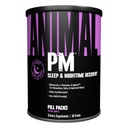 Animal PM - Sleep Aid for Dewasa Non- Habit Forming Relaksasi Enhancer dan Mood Dukungan Melonatonin, L- Theanine, Zinc, Magnesium, Vitamin B6, GABA + AKG Anbolic Stack Suppply, 30 Count