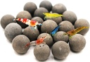 Awesome Industries Betta & Shrimp Tourmaline Mineral Balls Aquarium Water Conditioner Lebih dari 30 Elemen Menimbulkan Kualitas Air, pH Keseimbangan, Kesehatan, Warna & Breeding (20 Pack Reguler)