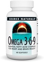Sumber Omega 3-6-9, Kompleks Acid Gendut untuk Kesehatan Hati dan Otak * - 60 Softgels
