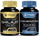 WELLNESS LABSRX Resveratrol Capsules with Shilajit Pure Himalaya Capsules