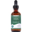 Herb Lore Organic Alfalfa Leaf Tincture - Alkohol Bebas Cairan Herbal Dukungan Drops untuk Pregnancy, Lactation & Overall Wellness (2 fl oz)