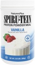 NaturesPlus Spirus-TEIN, Vanilla - 2.12 lbs, Pack of 3 - Spirulina Protein Powder - Vitamin & Mineces for Energy - Vegetarian, Gluten Free - 96 Total Servings