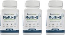 Benfotiamine Multi- B Neuropati Dukungan Formula 150mg 120 Gantatin Capsules per Botol - pak 3 Botol