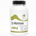 D-Mannose 1500mg / / 180 Capsules / / Pure / / / oleh Suplemen PureControl