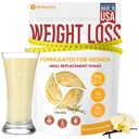 Pengganti Meal HARMONIFY Shake for Women with Vanilla Flavor, Keto Frıım, Kosher Certfied Protein pounder, Pra & Progories for Easy Diathable, No Sucralose included, 16,9 Oz