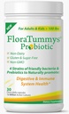 FloraTummys Best Probiotic for Women, Men and Kids 12 Milyar CFU, 4 Strains Probiotic, Preposis, Non-GMO, Kosher, Non-Dairy, Gluten Free, Sugar Free, Dibuat di Amerika Serikat