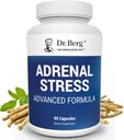 Dr. Berg 's Adrenal Stress Advanced Formula-Adrenal Support for Stress, Mood and Energy Suplemen Adrenal