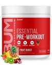 RAW Escalypse Prework Powder (Fruit Burst) - Chris Bumstead Sports Nutrition Suplement for Men & Women - Pretraining Powder Energi dengan Caffeine, L-Citrulline, L-Tyrosine, & Beta Alanine Blad