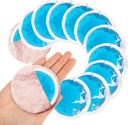Bulat Es Kecil untuk Para Penginapan, 12 Paket Es Kosmetik Lembut untuk Wajah, Bisa dipakai Ulang Panas Gel Dingin Kompres Dingin Dengan 2 Bungkuk Untuk Relief Sakit, Toothache, Bedah Payudara, Kebijaksanaan