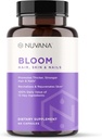 Bloom Biotin 5000mcg B7 for Healthy Hair Growth, Supports Hair Looss, Beautiful Skin & Strong Nails with Hyaluronic Acid, Collagen, Flolate, Vitamin E, A, B6 Alag4; Made in USA