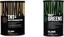 TNT + Animal Uji Booster, Prostate & Stress Dukung Chlorophyll, Spectra, Prebiotic, Probiotic for Gut & Ammune Health, 30 Count