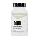 Suplemen Diet NutraBio CoQ10, Fungsi Hati Sehat & Produksi Energi Seluler, 100mg - 60 Kapsul