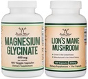 Dukungan Wellness Duo - Magnesium Glycinate dan Mane Lion untuk Mendukung Overall Health dan kognition