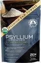 Powder Organik Psyllium Husk - Premium Indian Natural Soluble Fiber Suplement, Natural Laxative, Colon Cleanser & Body Detox - Gluten Free, Vegan & Keto Friendly (8oz)
