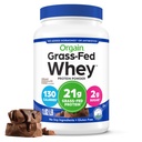 Orgain Whey Protein Powder, Creamy Chocolate Fudge - 21g Grass Fed Dairy Protein, 5g BCAAs, 4g Prebiotic Fiber, No Sugar Added, No Added Hormones, Gluten Free, Kosher, For Shakes & Smoothies