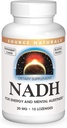 Sumber NADH 20mg, Energi Boost dan keselarasan mental *, 10 Lozenges
