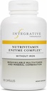 Lampiran Terpadu NutriVitamin Enzyme Kompleks - Multivitamin Suplemen Antioksidant * - Enzymes Digetical dengan Estive--Dairy- Free - 180 Capsules (60 Pelayan)