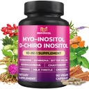 BMVINVOL Inositol Tambahan - Myo- Inositol dan D- Chiro Inositol saya menangani 40: 1 Rasio - ditambah Berberine, Cinnamon, Ashwagandha + 5 Lebih - 90 Kapsul