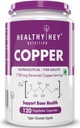 Bentuk Gluconate Copper Yang Tersedia oleh Non- GMO, Gluten Free -120 Veg.