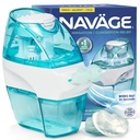 Navage Starter Bundle - Nasal Irrigation System - Saline Nasal Rinse Kit dengan 1 Navage Nose Cleaner dan 30 Salt Pods