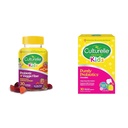 Cultuelle Daily Probiotic for Kids + Veggie Fiber Gummies (Ages 3 +) - 30 Count & Kids Chewable Daily Probiotic for Kids, Ages 3 + 30 Count, # 1 Pediatrician- Rekomendasi