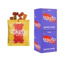 Kiss My Keto Candy Gummy Bears 12- Pack + Keto Gummies Fish 12 Pack