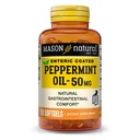 Maston NATURAL Peppermint Oil 50 mg Bahan Bahan Lapisan Terpadu, 90 Hari Dukungan Gastrointestinal untuk Biasanya Functioning Bowel, Pil Softgel