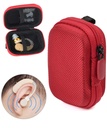 Kasus Perlindungan Untuk Bantuan pendengaran, Amplifier Personal Sound Amplifier, Alat Pendengaran, Alat Pendengaran, Kasus Mini Kuat dengan saku Mesh, Desain Universal