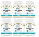 Abad ke-21 Low Rilis Besi Tablet - 60 ct, Pack of 6 - Packaging May Vary