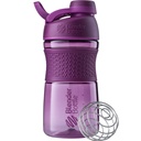 BlenderBottle 20- Ounce SportMixer Twist Cap Tritan Grip Bottles, Navy and Plum
