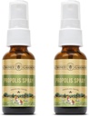 Honey Gardens Bee Propolis Throat Spray 124; dengan Apitherapy Raw Honey, Licorice Root dan Usnea 124; 50 Servis: 124; 1 Fl Oz 124; Paket 2