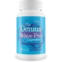 The Genius Wave Pro Kapsules - Suplemen Otak Terbaik kami untuk Memori dan Fokus - Memori Vitamin untuk Memori dan Fokus Otak - Memori Fokus Tambahan Otak - Memori Vitamin Otak untuk Perempuan & Pria