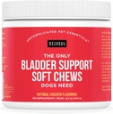 Dukungan BIdder Dog Natural Rapport - Satu-satunya Dukungan Bladder Menyogok Anjing Perlu - 120ct Suplemen Bahwa Contain Cranberry dan D- Mannose untuk Membantu dalam Fungsi Ginjal