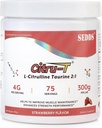 Strawberry- Flavored L-Citrulline Taurine 2: 1, L Citrulline powder, Unfeelted Vegan Taurine powder, Pre-Workout Nutwork Nuttrition for Men and Women, 1 Pound of powder Each Can