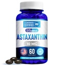 Kami suka Vitamin Astaxanthin 10mg Softgel - Sangat Mampu Astaxanthin Suplemen dari Haematococcus Pluvialis - Memperkuat Eye, Gabungan, Skin Kesehatan & Energi Levels - 60 Count, 2 Pasokan Bulan