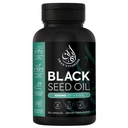 Halal Natural Black Seed Oil capsules 100mg Cold Press, Vegan, Non- GMO Nitiva Capsules, Gluten Free Pills 124; 90 Count, 1000mg PS