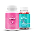 BeLive Women Favorit Inositol + Biotin untuk Healthier Hair Skin dan Nails dan Kesehatan Hormonal