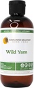 Wild Yam Liquid Herbal Supplemen - 8oz- Alcohol- Free, Non- GMO, Dibuat dengan Organic Ingredians