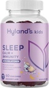 Hyland 's Kids Sleep Calm & Imunity Support with Melonulin, Sleep Aid Gummies with Vitamin C, Zinc, Elderberry & Chamomile, Helping with Sleeplessness and Restickness, 60 Vegan Gummies