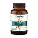 Hilaya Licorice Organik, 60 Hari Supply - Digetical Health Supplement for Upset Stomach Relief and Occasional Bloating and Heartburn - USDA Organic, Vegan, Non- GMO, Non- DGL, Gluten Free, 60 Caplets