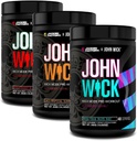 Jacked Factory X John Wick - Wick Mode Pre Workout Powder - Intense Energy, Ready Focus, Unstopment, and Sheer Will - 120 Servings (3-Pack)