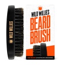 Wild Willies Natural Boar Bristle Brush for Hair & Beard