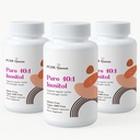 Murni 40: 1 Inositol - Myo + D-Chiro Inositol Suplemen - untuk Perempuan dengan Fertilitas, Skin, & Menstrual Siklus Kebutuhan - 3 Botol
