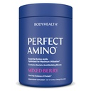 BodyHealth PerfectAmino Powder - BCAA dan bedak EAA untuk Pra dan Post Workout - Amino Acid Energy Minuman untuk Pria dan Perempuan untuk Mendukung Lean Muscle dan Recovery - Dicampur Berry - 120 Servis