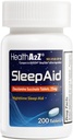 HealtA2Z ® Sleep Aid 124; Doxylamine Succinate 25mg 124; (200 Counts (Paket 1))