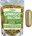 XPRS Nutra Ginkgo Biloba Kapsul - Gingko Biloba Ensulated Suplemen untuk Kognition - Vegan Friendly Ginkoba Biloba - Imunity Boosting Ginkgo Biclola Kapsul - 360 Count