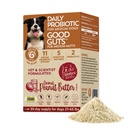 Fidobiotik Good Guts for Medium Mutts Probiotic for Dogs, 6 Billion CFU, 11 Strains, 5 Digetical Enzymes, 2 Pregrapi, Digetical Gut Health for Dogs, Adult & Puppy Propotics Suplemen (30 Hari)