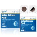32ct Motion Sickness Patch - Sea Sickness Patch for Cruise, Car, Airplane, and Other Travel - Non-Drowsy, Efektif, Lass 72 Hours